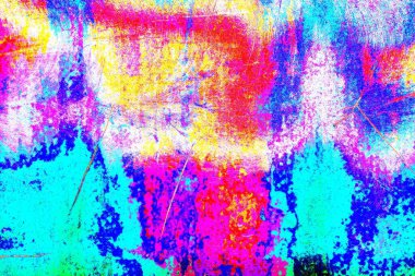 Çizik ve çatlaklarla metal doku