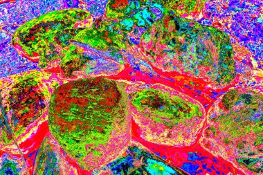 yaratıcı ve tasarım sanatı, kopyalama alanı duvar kağıdı, soyut renkli doku arkaplanı  