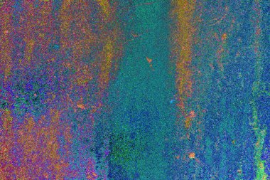 Kırsal görünümü olan paslı metal dokusu