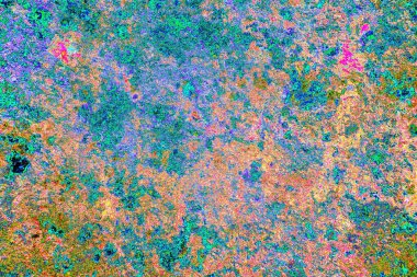 Çizik ve çatlaklarla metal doku