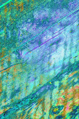 soyut neon renkleri çizik ve çatlaklarla duvar kağıdı deseni 