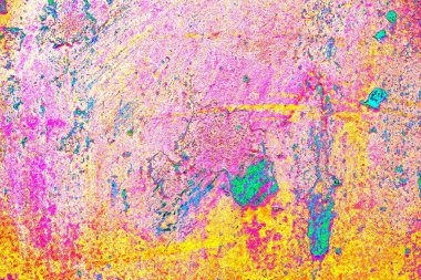 Çizik ve çatlaklarla metal doku 