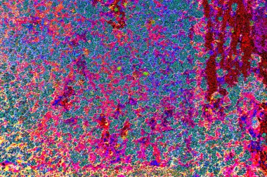 Yaratıcı soyut sanat çalışması, renkli doku arka planına sahip uzay duvar kağıdını kopyala