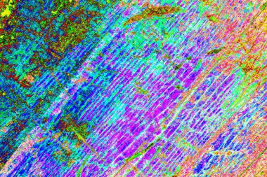 soyut neon renkleri çizik ve çatlaklarla duvar kağıdı deseni 