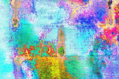 Çizik ve çatlaklarla metal doku 