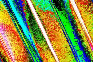 Yaratıcı soyut sanat eserleri, renkli doku arka planına sahip rustik duvarları kopyala