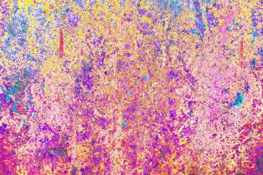 Çizik ve çatlaklarla metal doku 