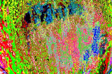 Yaratıcı soyut sanat eserleri, renkli doku arka planına sahip rustik duvarları kopyala