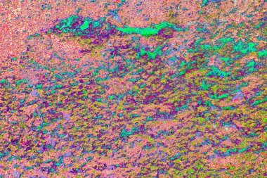 Çizik ve çatlaklarla metal doku 