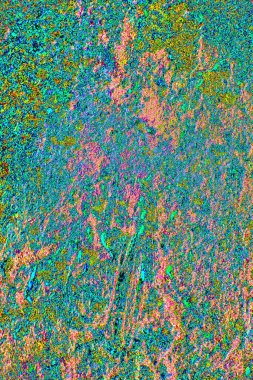 Yaratıcı soyut sanat eserleri, renkli doku arka planına sahip rustik duvarları kopyala