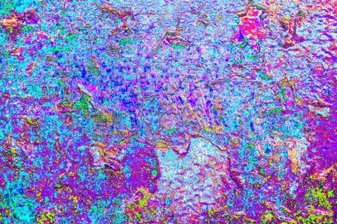 Çizik ve çatlaklarla metal doku 