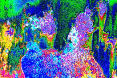 yaratıcı ve tasarım sanatı, kopyalama alanı duvar kağıdı, soyut renkli doku arkaplanı