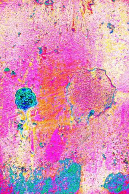 Çizik ve çatlaklarla metal doku 