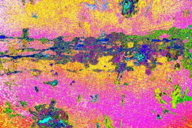 Çizik ve çatlaklarla metal doku 