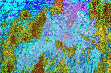 soyut neon renkleri çizik ve çatlaklarla duvar kağıdı deseni 