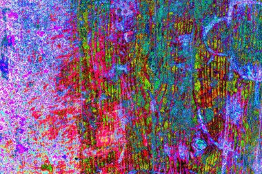 Yaratıcı soyut sanat çalışması, renkli doku arka planına sahip uzay duvar kağıdını kopyala