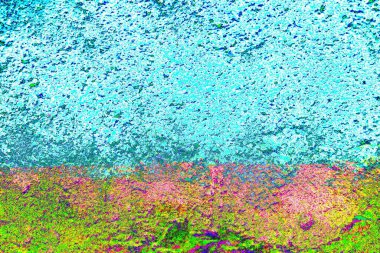 Çizik ve çatlaklarla metal doku 