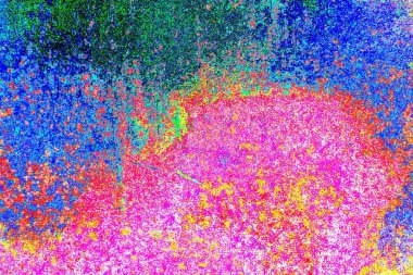 Yaratıcı soyut sanat çalışması, renkli doku arka planına sahip uzay duvar kağıdını kopyala