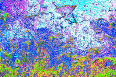 Çizik ve çatlaklarla metal doku 