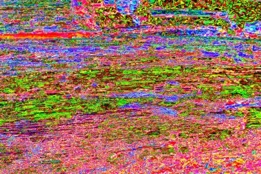 Soyut neon renkler çizik ve çatlaklarla dokulu duvar. 