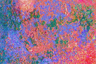 Yaratıcı soyut sanat çalışması, renkli doku arka planına sahip uzay duvar kağıdını kopyala