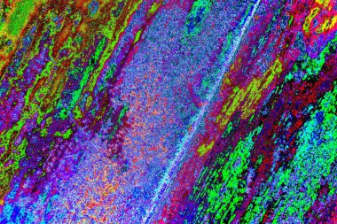 Yaratıcı soyut sanat çalışması, renkli doku arka planına sahip uzay duvar kağıdını kopyala