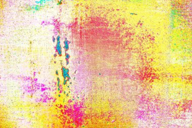 soyut neon renkleri çizik ve çatlaklarla duvar kağıdı deseni 