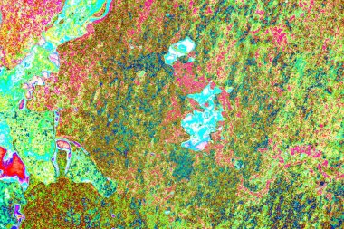 soyut neon renkleri çizik ve çatlaklarla duvar kağıdı deseni 