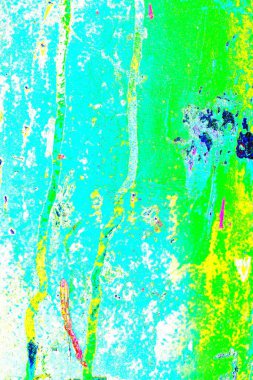 soyut neon renkleri çizik ve çatlaklarla duvar kağıdı deseni 