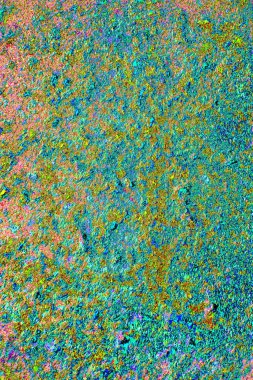 Yaratıcı soyut sanat eserleri, renkli doku arka planına sahip rustik duvarları kopyala