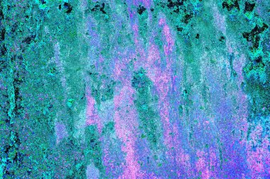 Yaratıcı soyut sanat eserleri, renkli doku arka planına sahip rustik duvarları kopyala