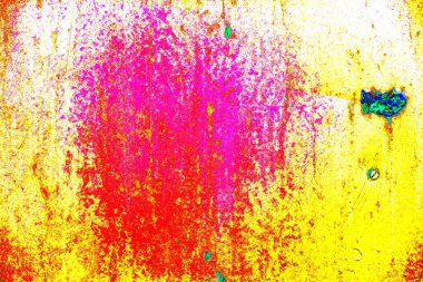 Yaratıcı soyut sanat eserleri, renkli doku arka planına sahip rustik duvarları kopyala