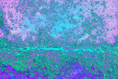 Yaratıcı soyut sanat eserleri, renkli doku arka planına sahip rustik duvarları kopyala