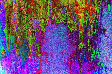 Yaratıcı soyut sanat çalışması, renkli doku arka planına sahip uzay duvar kağıdını kopyala