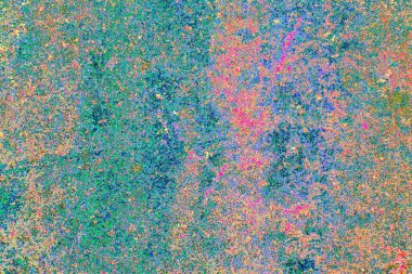 Yaratıcı soyut sanat eserleri, renkli doku arka planına sahip rustik duvarları kopyala