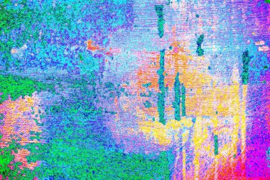 Çizik ve çatlaklarla metal doku 