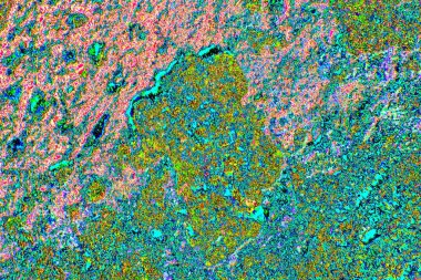 Yaratıcı soyut sanat eserleri, renkli doku arka planına sahip rustik duvarları kopyala