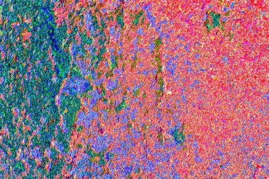 Yaratıcı soyut sanat çalışması, renkli doku arka planına sahip uzay duvar kağıdını kopyala