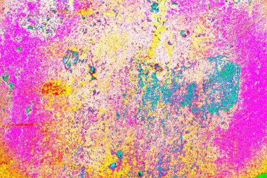 Çizik ve çatlaklarla metal doku 