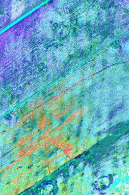 soyut neon renkleri çizik ve çatlaklarla duvar kağıdı deseni 