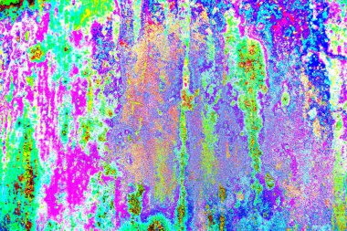 soyut neon renkleri çizik ve çatlaklarla duvar kağıdı deseni 