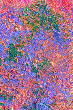 Yaratıcı soyut sanat çalışması, renkli doku arka planına sahip uzay duvar kağıdını kopyala