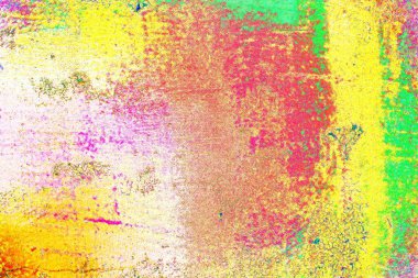 soyut neon renkleri çizik ve çatlaklarla duvar kağıdı deseni 