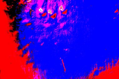 Çizik ve çatlaklarla metal doku 