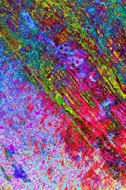 Yaratıcı soyut sanat çalışması, renkli doku arka planına sahip uzay duvar kağıdını kopyala