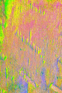 soyut neon renkleri çizik ve çatlaklarla duvar kağıdı deseni 