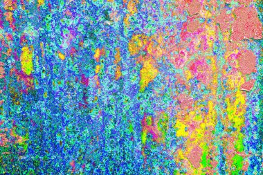 Çizik ve çatlaklarla metal doku 