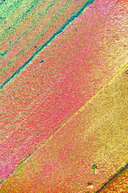 Çizik ve çatlaklarla metal doku 