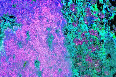 Yaratıcı soyut sanat eserleri, renkli doku arka planına sahip rustik duvarları kopyala