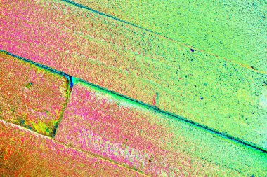 Çizik ve çatlaklarla metal doku 